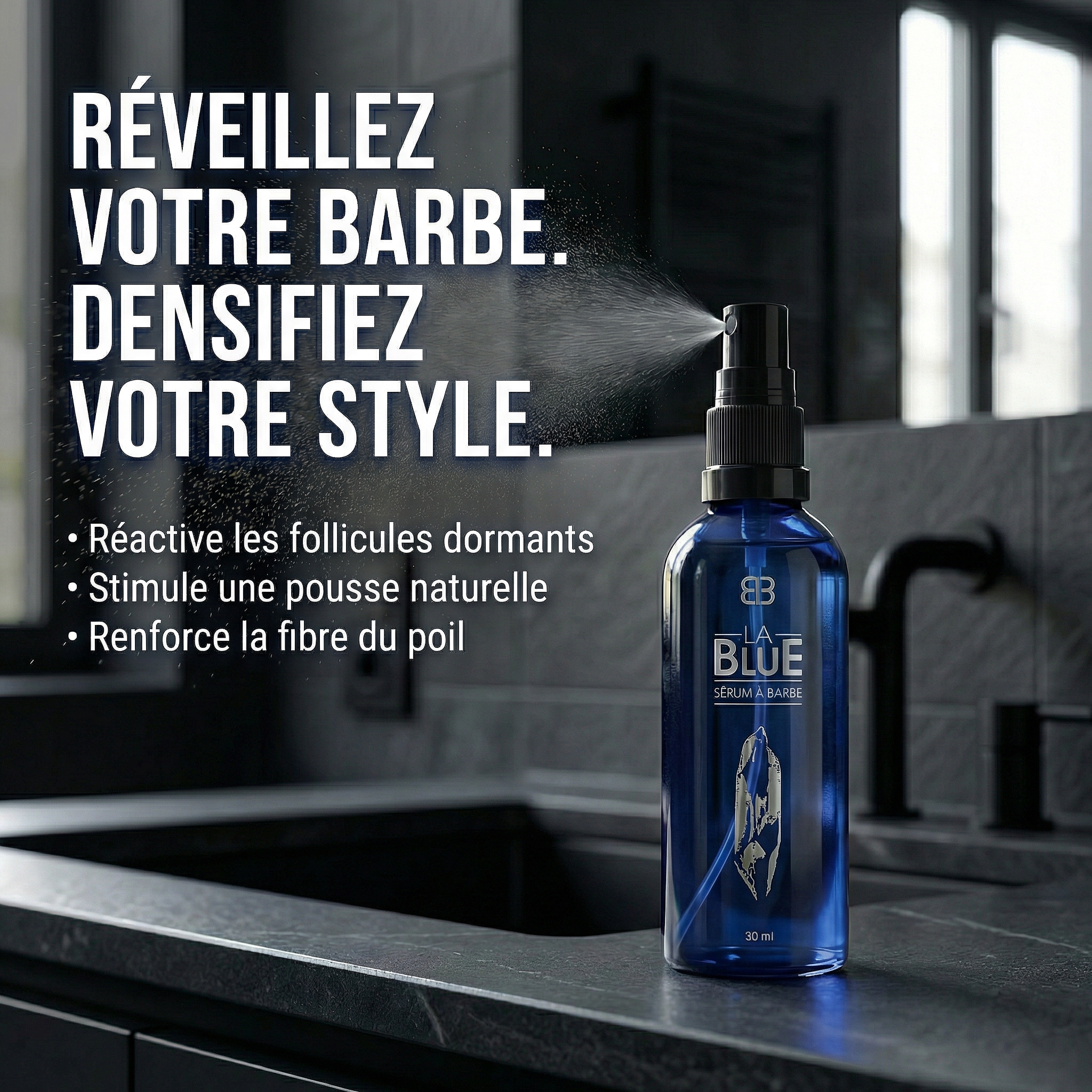 La Blue - Activateur & Booster de Barbe