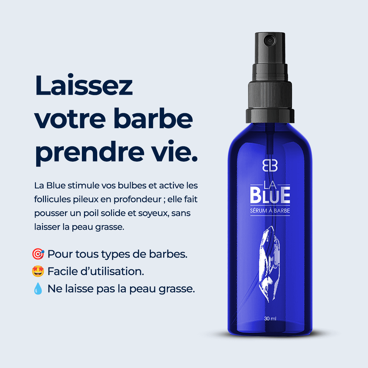 La Blue - Booster de Barbe